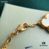 692fbf7d99f2d84055c88047 Van Cleef & Arpels VCA Four-Leaf Clover Five-Petal Bracelet, Highest Quality, Authentic Purchased Level! 925 Silver Plated with 18K Gold, Genuine Vacuum-Plated 18K Gold, Natural Mother-of-Pearl Inlay, Seamless Setting, Rhombus Clasp, Chain Length 16+1.5+1.5cm, Black Onyx, Red Agate, White Mother-of-Pearl, Complete K-Gold Style Packaging