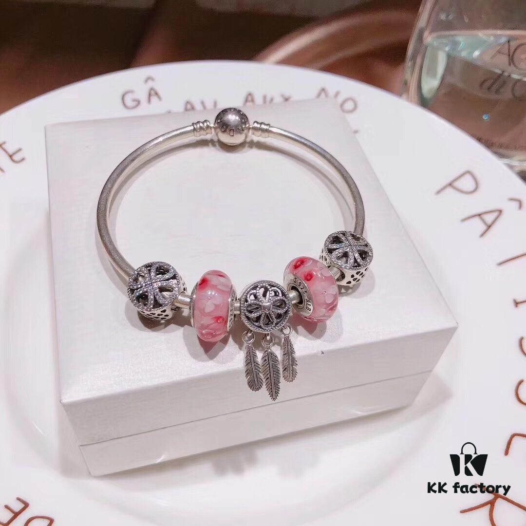 692fbf8499f2d84055c88054 Pandora Pink Peach Blossom Fairy Dream Catcher New Arrival! High-Quality Replica with Authentic Materials, Perfect Craftsmanship Comparable to Original