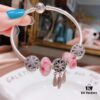 692fbf8599f2d84055c88055 Pandora Pink Peach Blossom Fairy Dream Catcher New Arrival! High-Quality Replica with Authentic Materials, Perfect Craftsmanship Comparable to Original
