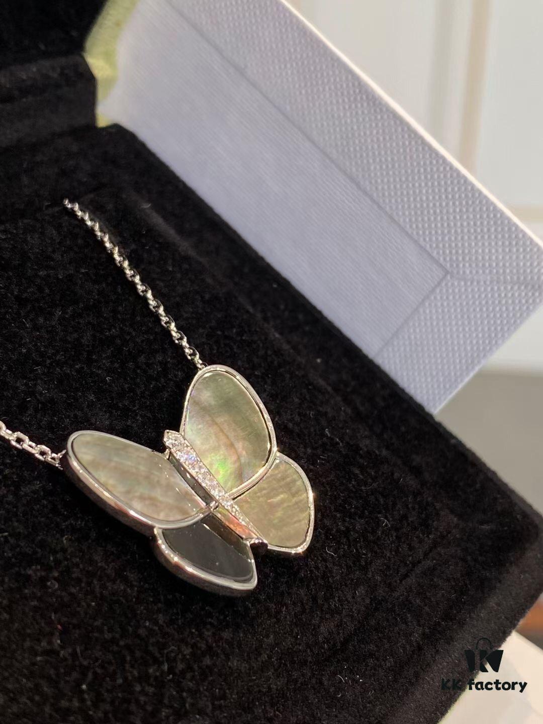 Clover VCA Large Butterfly Necklace 🦋, Elegant and Luxurious with Exquisite Craftsmanship