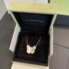 692fbf8d99f2d84055c88061 Clover VCA Large Butterfly Necklace with Mother-of-Pearl and Hand-Set Diamonds in Sterling Silver