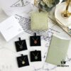 692fbfa699f2d84055c8807b Christmas Gift 🎁 Van Cleef & Arpels Alhambra Clover Necklace with Natural Black Onyx, Red Jasper, Mother of Pearl, and Malachite in Rose Gold, Yellow Gold, and White Gold Plated 925 Sterling Silver