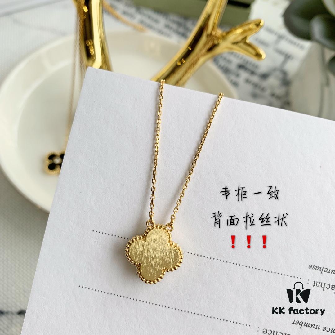 692fbfae99f2d84055c88084 Christmas Gift 🎁 Van Cleef & Arpels Alhambra Clover Necklace with Natural Black Onyx, Red Jasper, Mother of Pearl, and Malachite in Rose Gold, Yellow Gold, and White Gold Plated 925 Sterling Silver