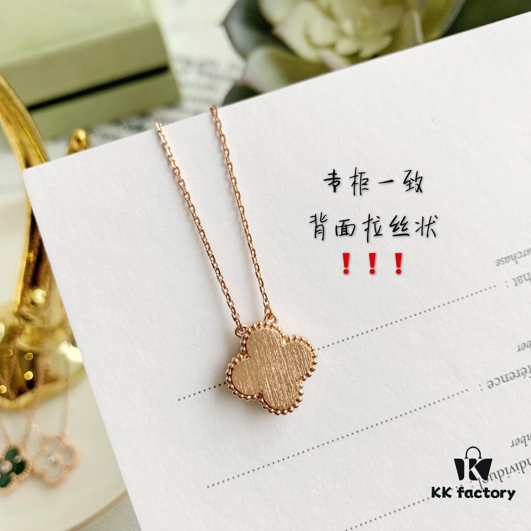 692fbfb399f2d84055c8808b 🎄Christmas Gift 🎁 Van Cleef & Arpels Alhambra Clover Necklace with Natural Black Onyx, Red Jasper, White Mother-of-Pearl, and Malachite in Rose Gold, Yellow Gold, and White Gold Plated 925 Sterling Silver from Germany