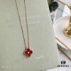 692fbfb399f2d84055c8808d 🎄Christmas Gift 🎁 Van Cleef & Arpels Alhambra Clover Necklace with Natural Black Onyx, Red Jasper, White Mother-of-Pearl, and Malachite in Rose Gold, Yellow Gold, and White Gold Plated 925 Sterling Silver from Germany