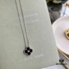 692fbfb999f2d84055c88093 Christmas Gift 🎄 Van Cleef & Arpels Alhambra Clover Necklace with Natural Black Onyx, Red Jasper, White Mother-of-Pearl, and Malachite in 925 Sterling Silver (Imported from Germany), Available in Rose Gold, Yellow Gold, and White Gold Plating