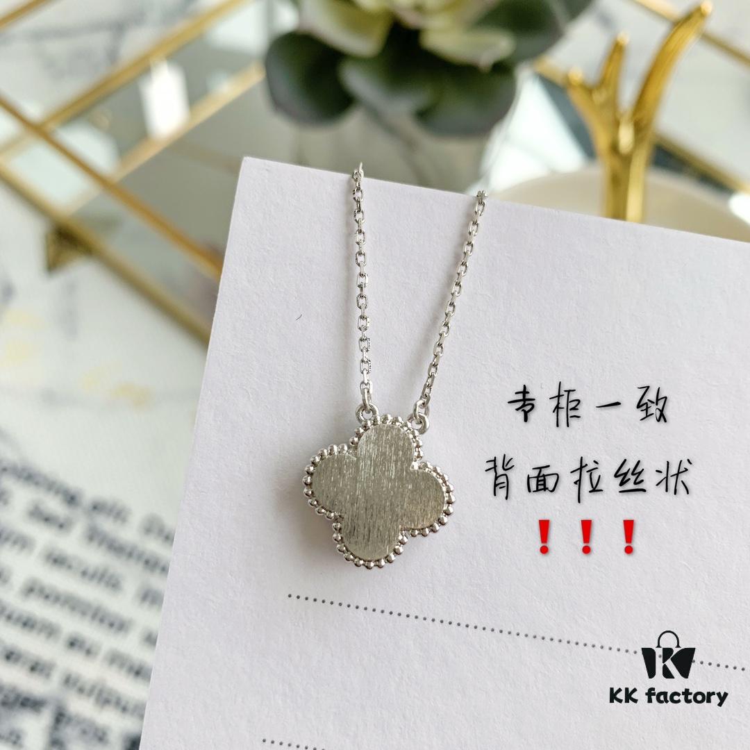 692fbfba99f2d84055c88095 Christmas Gift 🎄 Van Cleef & Arpels Alhambra Clover Necklace with Natural Black Onyx, Red Jasper, White Mother-of-Pearl, and Malachite in 925 Sterling Silver (Imported from Germany), Available in Rose Gold, Yellow Gold, and White Gold Plating