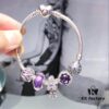 692fbfbb99f2d84055c88096 Pandora Pandora Purple Daisy Flower New Arrival! Imitation Level Purchase