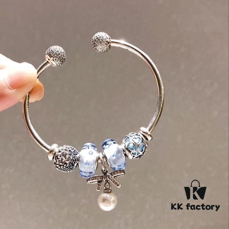 692fbfc199f2d84055c8809f Pandora Ice Blue Bubble Pearl Bow 🎀 New Arrival! Premium Replica with Boutique-Quality Materials, Perfectly Crafted to Match Original Store Version!