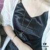 Large Clover Knit Necklace – A Must-Have for Winter, Versatile and Elegant!