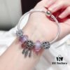 692fbfe199f2d84055c880cf Pandora Pandora Silver Wire Purple Hollow Dream Catcher New Arrival!