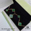 692fbff499f2d84055c880eb Newly Upgraded Version Compatible with 925 Natural Malachite VCA New Five-Petal Four-Leaf Clover Bracelet, High-End Market Edition! 1:1 High-Quality Custom 925 Sterling Silver, VCA Van Cleef & Arpels Limited Edition Four-Leaf Clover Leaves, Store Exclusive Limited Model, Perfect for Travel, an Absolute Must-Have. Original Lobster Clasp, Top-Tier Quality Available on Market
