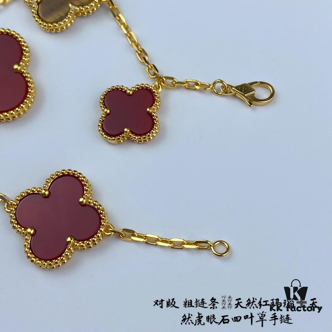 692fc00299f2d84055c88103 Newly Upgraded Version 925 VCA New Five-Petal Four-Leaf Clover Bracelet, High-End Market Edition! 1:1 High-Quality Custom 925 Sterling Silver VCA Van Cleef & Arpels Limited Edition Four-Leaf Clover Leaf Bracelet, Perfect for Travel, Must-Have Accessory. Original Lobster Clasp, Highest Quality Available on Market
