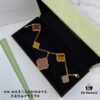 692fc00699f2d84055c88108 Newly Upgraded Version 925 VCA New Five-Petal Four-Leaf Clover Bracelet, High-End Market Edition! 1:1 High-Quality Custom 925 Sterling Silver VCA Van Cleef & Arpels Limited Edition Four-Leaf Clover Leaf Bracelet, Perfect for Travel, Must-Have Accessory. Original Lobster Clasp, Highest Quality Available on Market