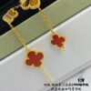 692fc00899f2d84055c8810c Newly Upgraded Version 925 VCA New Five-Petal Four-Leaf Clover Bracelet, High-End Market Edition! 1:1 High-Quality Custom 925 Sterling Silver VCA Van Cleef & Arpels Limited Edition Four-Leaf Clover Leaf Bracelet, Perfect for Travel, Must-Have Accessory. Original Lobster Clasp, Highest Quality Available on Market