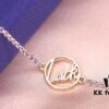 692fc02999f2d84055c8814d New Arrival 💗 Swarovski Lucky Full Diamond Clover Magnetic Bracelet