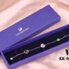 692fc02a99f2d84055c8814f New Arrival 💗 Swarovski Lucky Full Diamond Clover Magnetic Bracelet