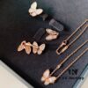 692fc02e99f2d84055c88159 VCA Fairy Set: Necklace, Stud Earrings, Ring - Ethereal Butterfly Design (Nationwide Free Shipping with Gift Packaging)