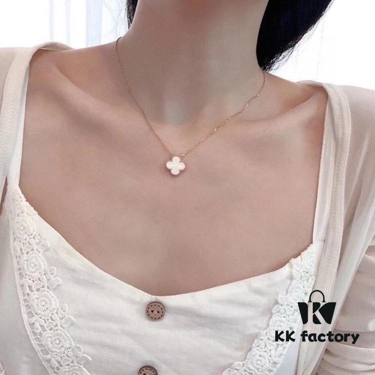 692fc03699f2d84055c8816a Wearing Photo 🔺 Clover Necklace