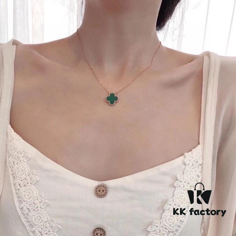 692fc03799f2d84055c8816d Wearing Photo 🔺 Clover Necklace