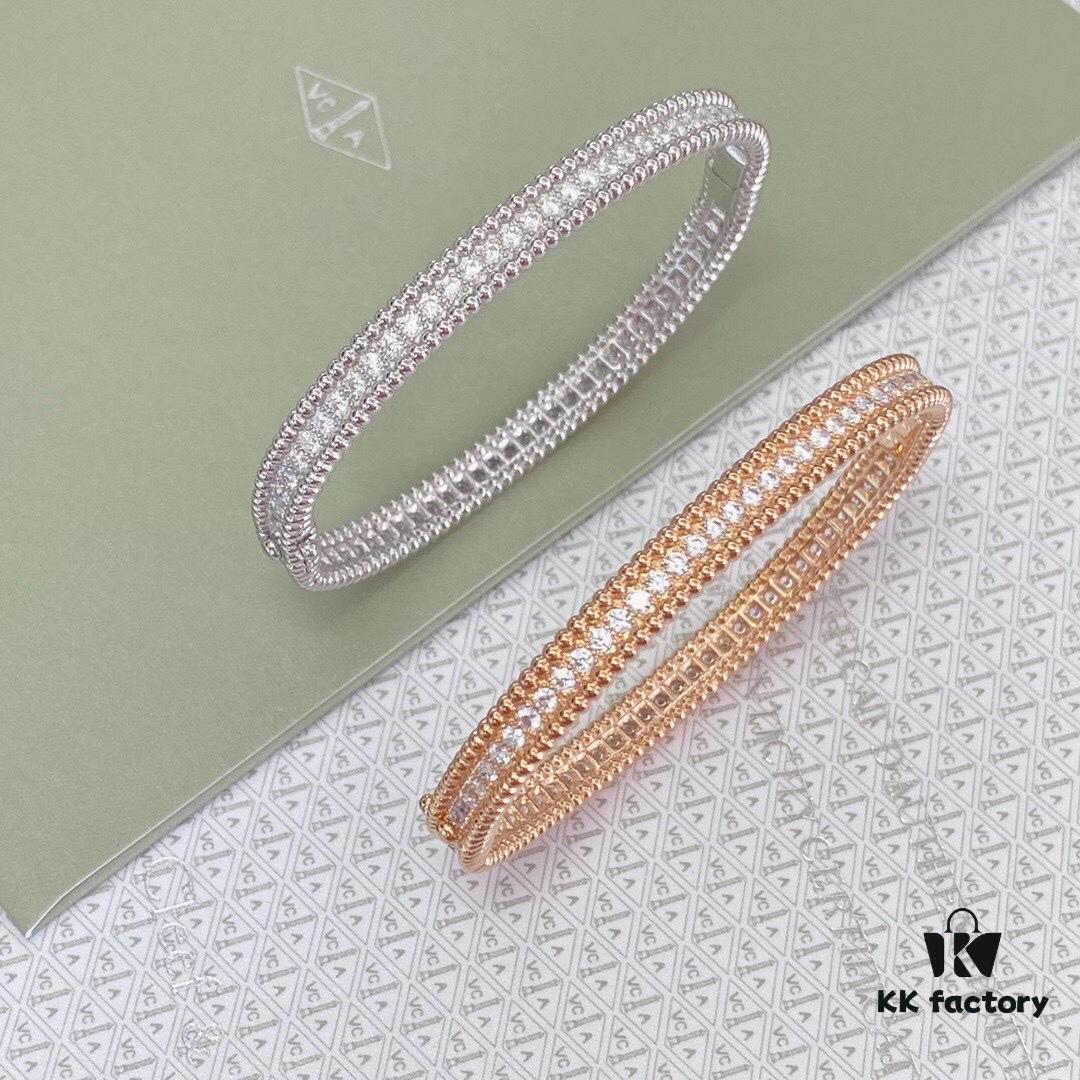 VCA High-End Custom Perlee Full Diamond Bracelet