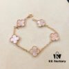 692fc04399f2d84055c88186 VCA Van Cleef & Arpels Natural Pink Mother-of-Pearl Five-Flower Bracelet