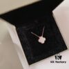 VCA Clover Necklace, Top-Quality Craftsmanship in Pure Silver Version, Outshines All Market Alternatives