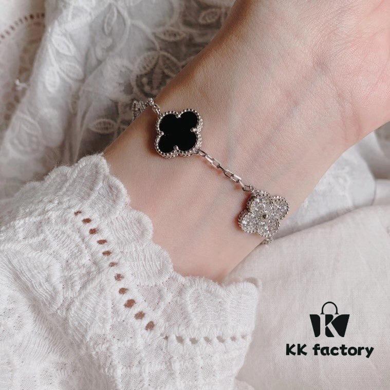 692fc05899f2d84055c8819e VCA Clover Five-Petal/Six-Petal Bracelet Top-Quality Pure Silver Craftsmanship