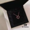 VCA Clover Necklace, Top-Quality Craftsmanship in Pure Silver Version, Outshines All Market Alternatives