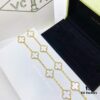 692fc05999f2d84055c881a2 VCA Van Cleef & Arpels Anniversary Limited Transparent Clear Quartz Five-Petal Bracelet in V Gold with Thick Gold Plating, Set with Natural Clear Quartz, Exuding a Transparent and Crystal-Clear Elegance – Truly Unique! This Summer's Exclusive Release, an Artistic Masterpiece. Perfect for Elegant Ladies with Fair, Delicate Hands. Grab Yours Now 💅