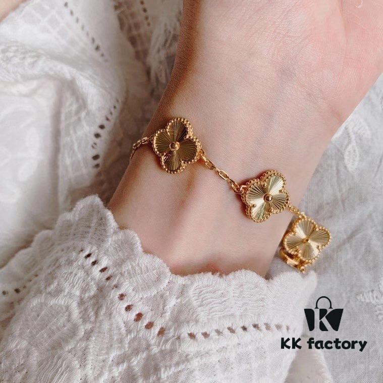 692fc05b99f2d84055c881a6 VCA Clover Five-Petal/Six-Petal Bracelet - Premium Craftsmanship Pure Silver Version