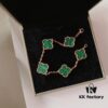 692fc05d99f2d84055c881a9 VCA Four-Leaf Clover Five-Petal Bracelet, Top-Tier Craftsmanship in Pure Silver