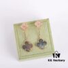 692fc06d99f2d84055c881cf New Four-Leaf Clover Gray Pearl Stud Earrings, Premium White and Rich Aesthetic Color, Very Eye-Catching!