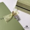 692fc08999f2d84055c881f9 VCA White Diamond Colored Diamond Two-Tone Butterfly Open Ring 💍 Adjustable One-Size, Gold-Plated Pure Copper Material with Dual-Tone Electroplating Technique