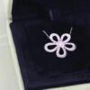 692fc09599f2d84055c8820b Popular Bestseller VCA Platinum Full Diamond Flower Design