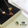 692fc0a299f2d84055c8821e Van Cleef & Arpels VCA Wildflower 🌺 Irregular Tassel Sexy Necklace High-End Custom 925 Sterling Silver Fine Craftsmanship Natural Agate Made