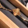 692fc0ad99f2d84055c88226 Van Cleef & Arpels Vintage Alhambra Limited Edition Five-Flower Bracelet, S925 Silver with Thick 18K Gold Plating