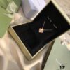692fc0b199f2d84055c8822c Van Cleef & Arpels Vintage Alhambra Limited Edition Millegrained Necklace, S925 Silver with Thick 18K Gold Plating