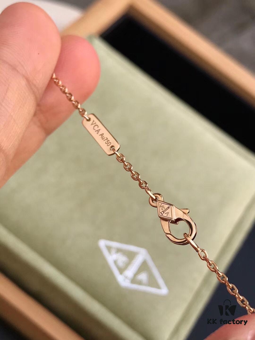 692fc0b299f2d84055c8822e Van Cleef & Arpels Vintage Alhambra Limited Edition Millegrained Necklace, S925 Silver with Thick 18K Gold Plating