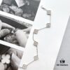 692fc0b899f2d84055c8823a Mini Four-Leaf Clover Full Diamond Bracelet and Necklace in V-Gold and Silver, Single Flower and Six-Flower Designs Available