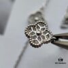 692fc0bc99f2d84055c88244 Mini Four-Leaf Clover Full Diamond Set, V Gold Plated Bracelet and Necklace with Single or Six Flowers