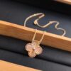692fc0bf99f2d84055c8824a Van Cleef & Arpels Vintage Alhambra Limited Edition Millegrained Necklace, S925 Silver with Thick 18K Gold Plating