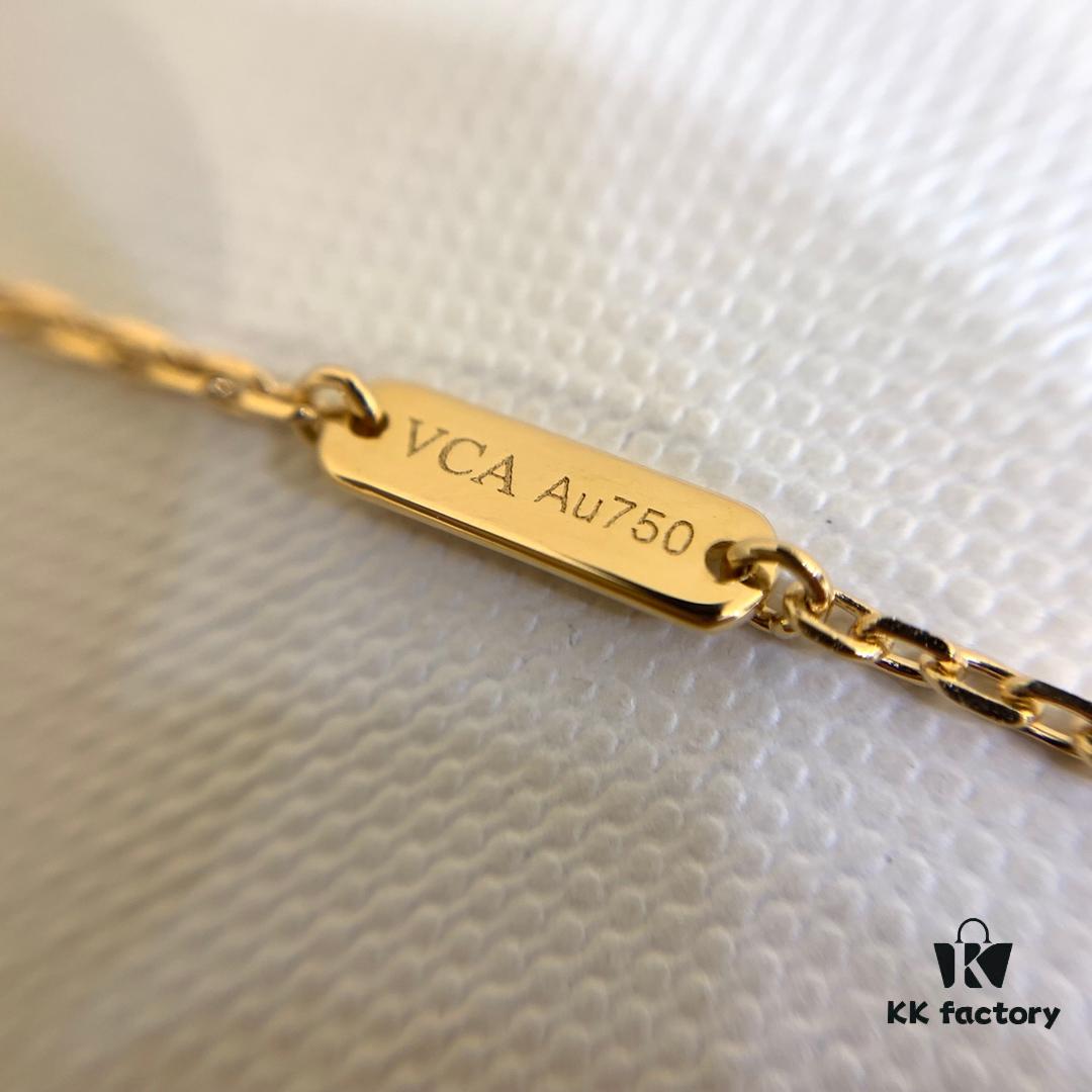 VCA Van Cleef & Arpels 50th Anniversary Commemorative Engraved Necklace