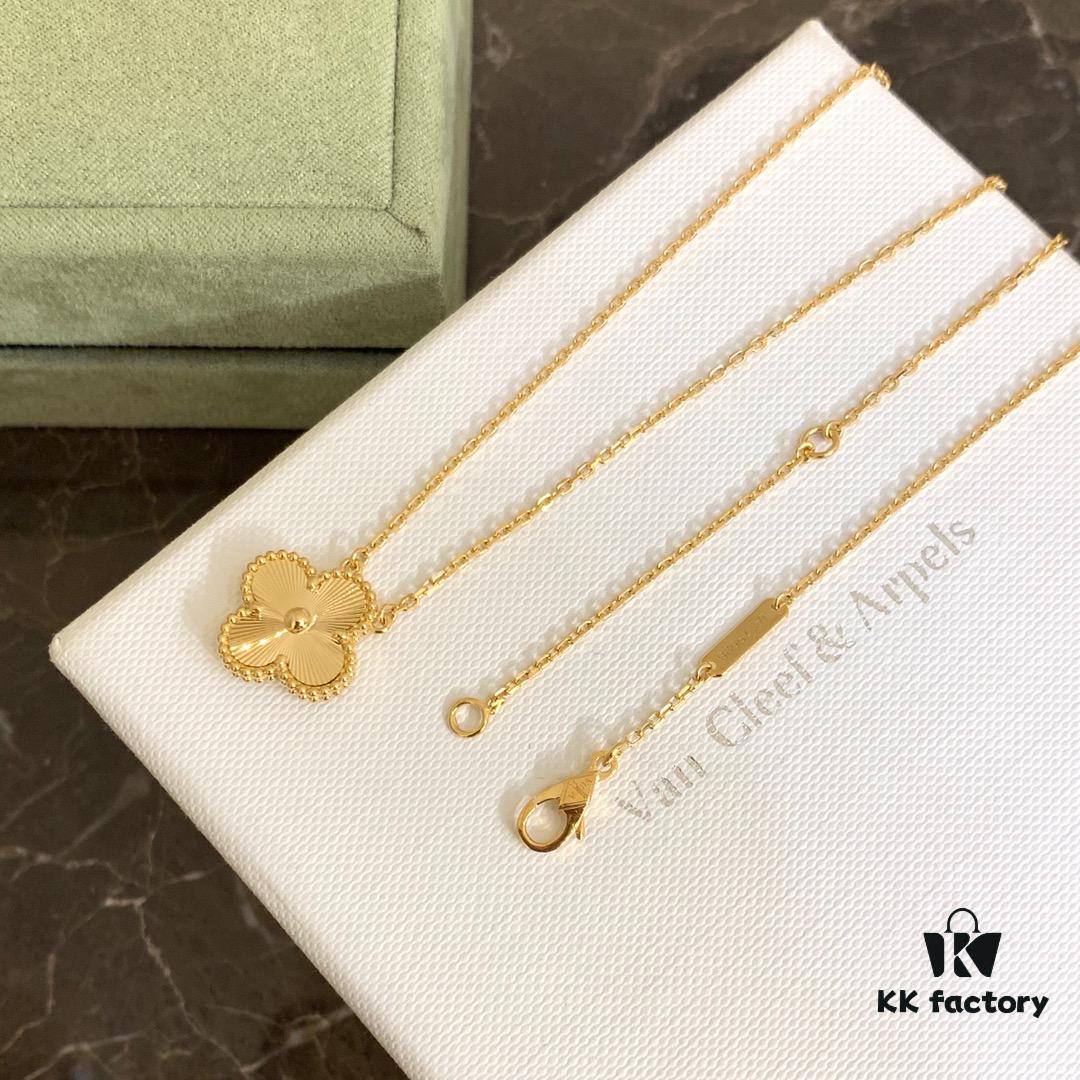 VCA Van Cleef & Arpels 50th Anniversary Commemorative Engraved Necklace