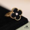 692fc0c699f2d84055c8825b In-Stock Release: Red Carnelian, Malachite, Black Onyx, White Mother of Pearl — VC@ Clover Diamond Ring