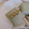 In-Stock Release: Red Carnelian, Malachite, Black Onyx, White Mother-of-Pearl — [VC@ Clover Diamond Ring]