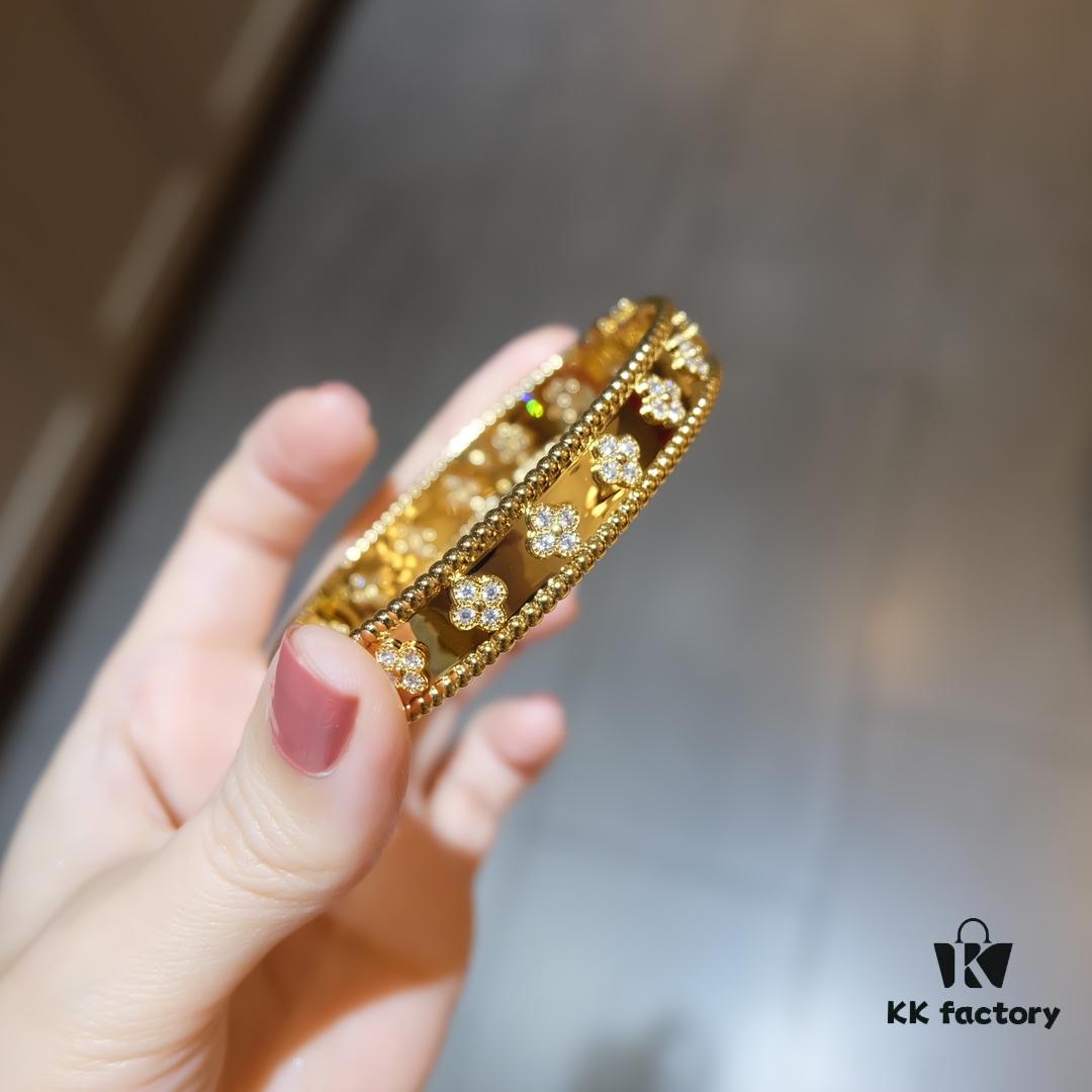 692fc0fc99f2d84055c882c6 Brand New ZP Version VCA Kaleidoscope Bangle Bracelet