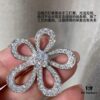 692fc10099f2d84055c882cb This Summer's Hottest Flower Pendant Necklace - VCA-inspired Flowerlace Diamond Collar Chain