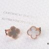 692fc11499f2d84055c882e9 VCA New Version Rose Gold Natural Peacock Green White Shell Gray Shell Black Onyx Red Carnelian Diamond-Free Ear Studs, High-End Market Edition โผ๏ธโผ๏ธ๐๐๐ 1:1 High Custom 925 Sterling Silver ๐๐ VCA Van Cleef & Arpels Limited Edition V Four-Leaf Clover Leaf, Cabinet Limited Edition, Perfect for Travel, Absolutely Essential. Original Lobster Clasp ๐ Top-Tier Quality on the Market ๐๐ฅ๐ฅ