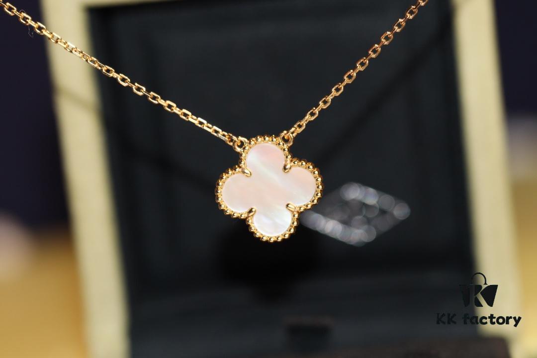 692fc12999f2d84055c88304 Don't Speak, Shh... 🤫 Observe Our VCA Necklace Crafted with Deep-Sea White Pearl Oyster Shell